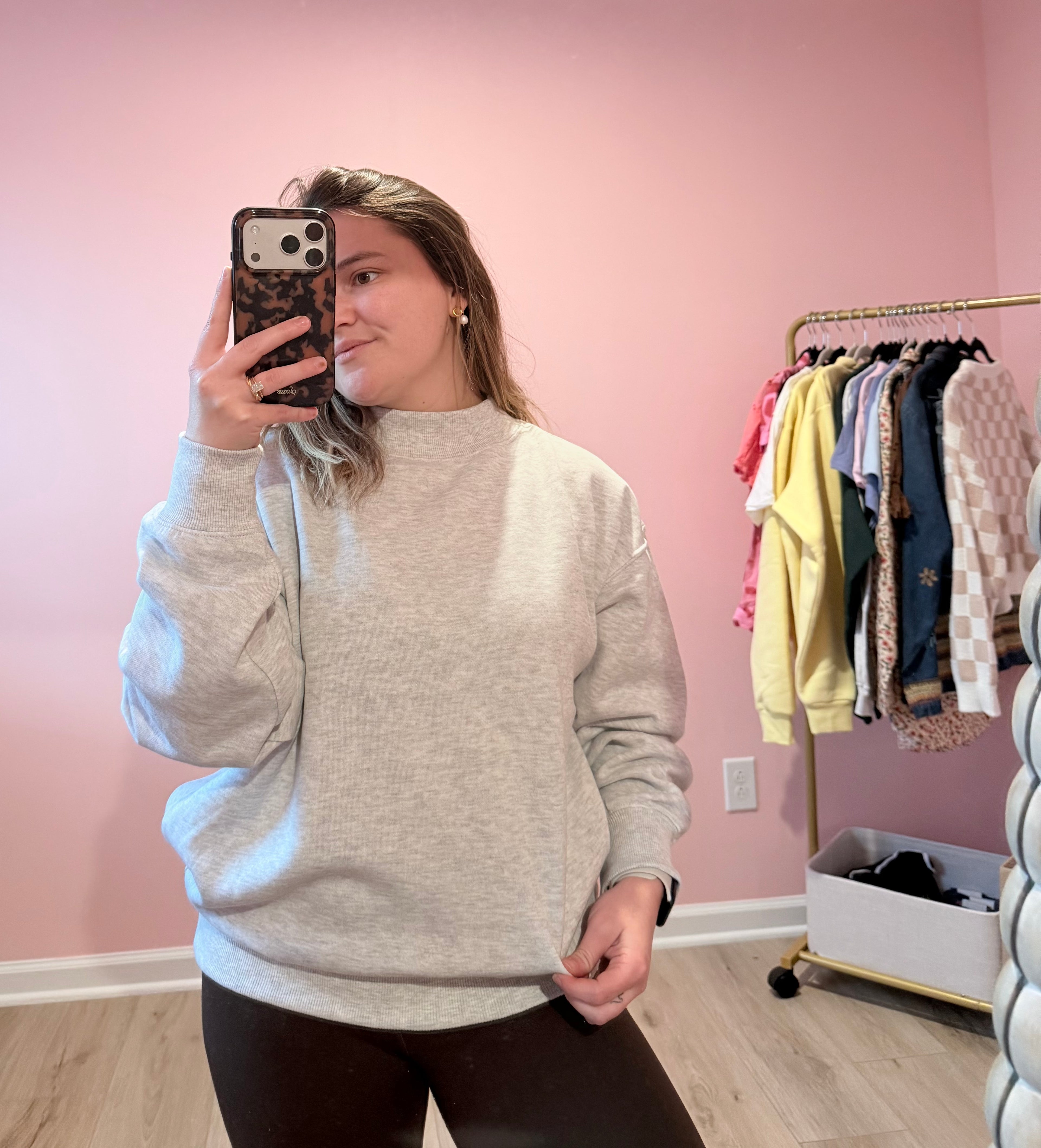 Oversized Lounged-In Sweatshirt