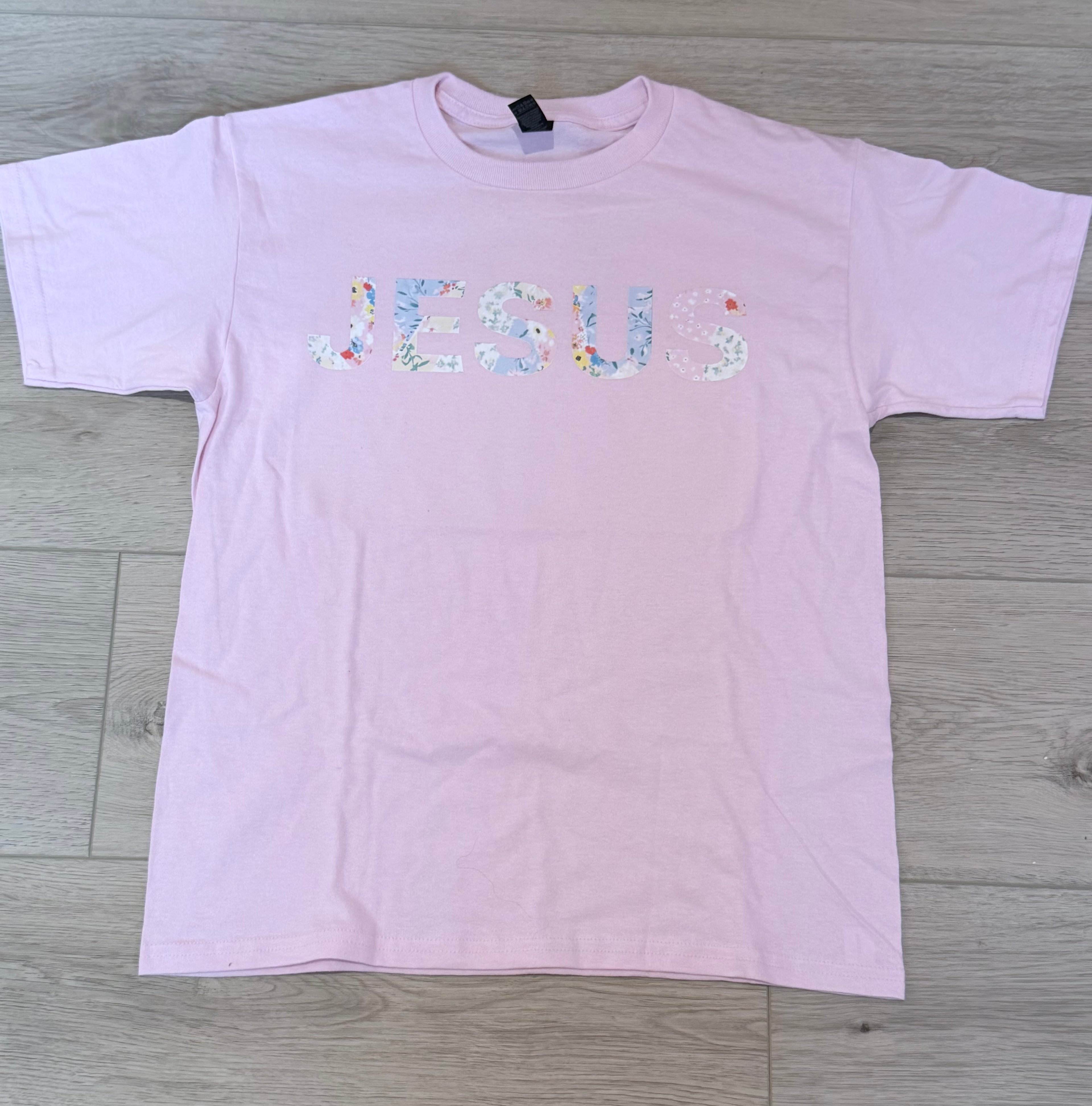 Floral Jesus Tee