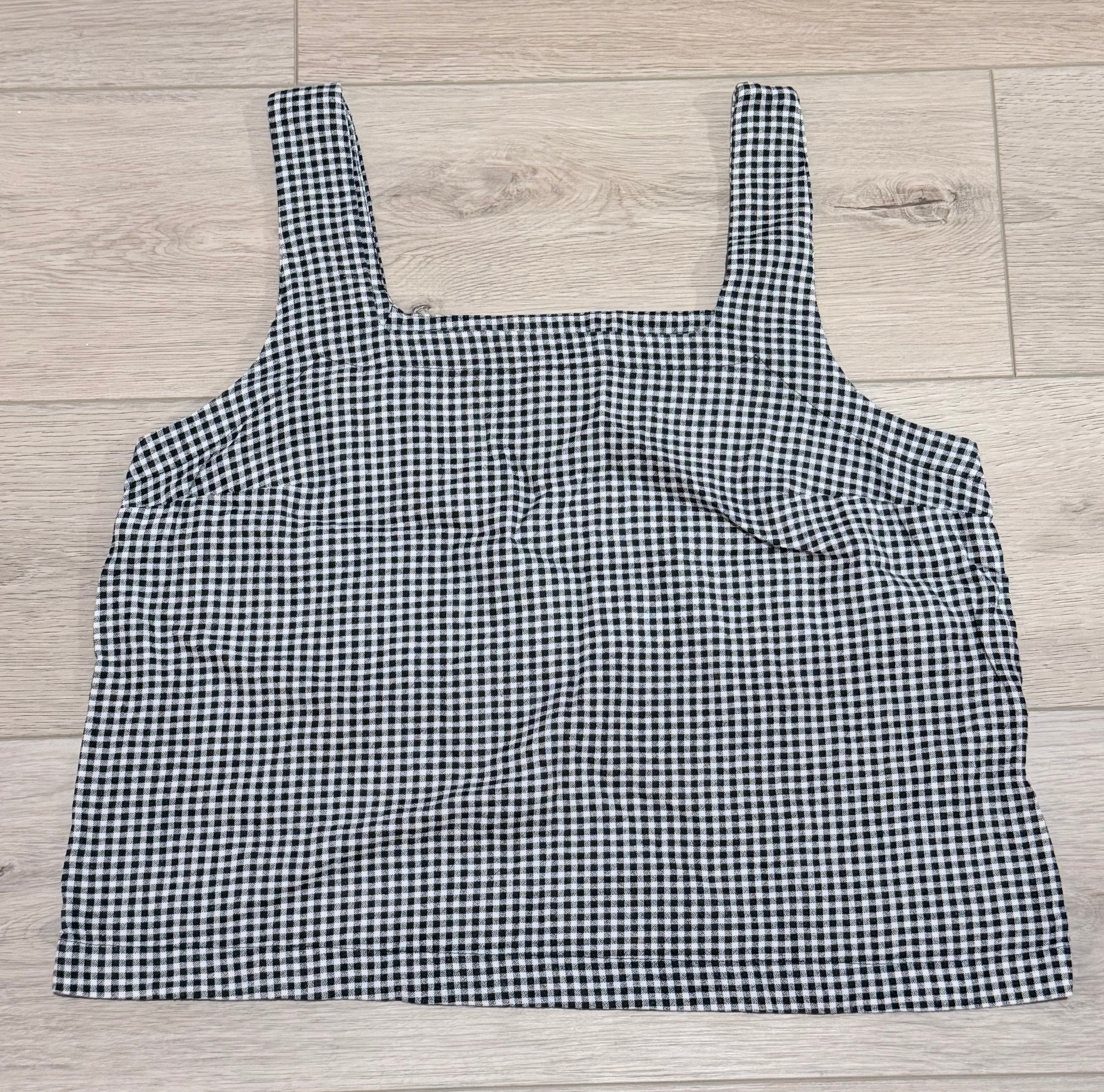 Gingham Tank Large