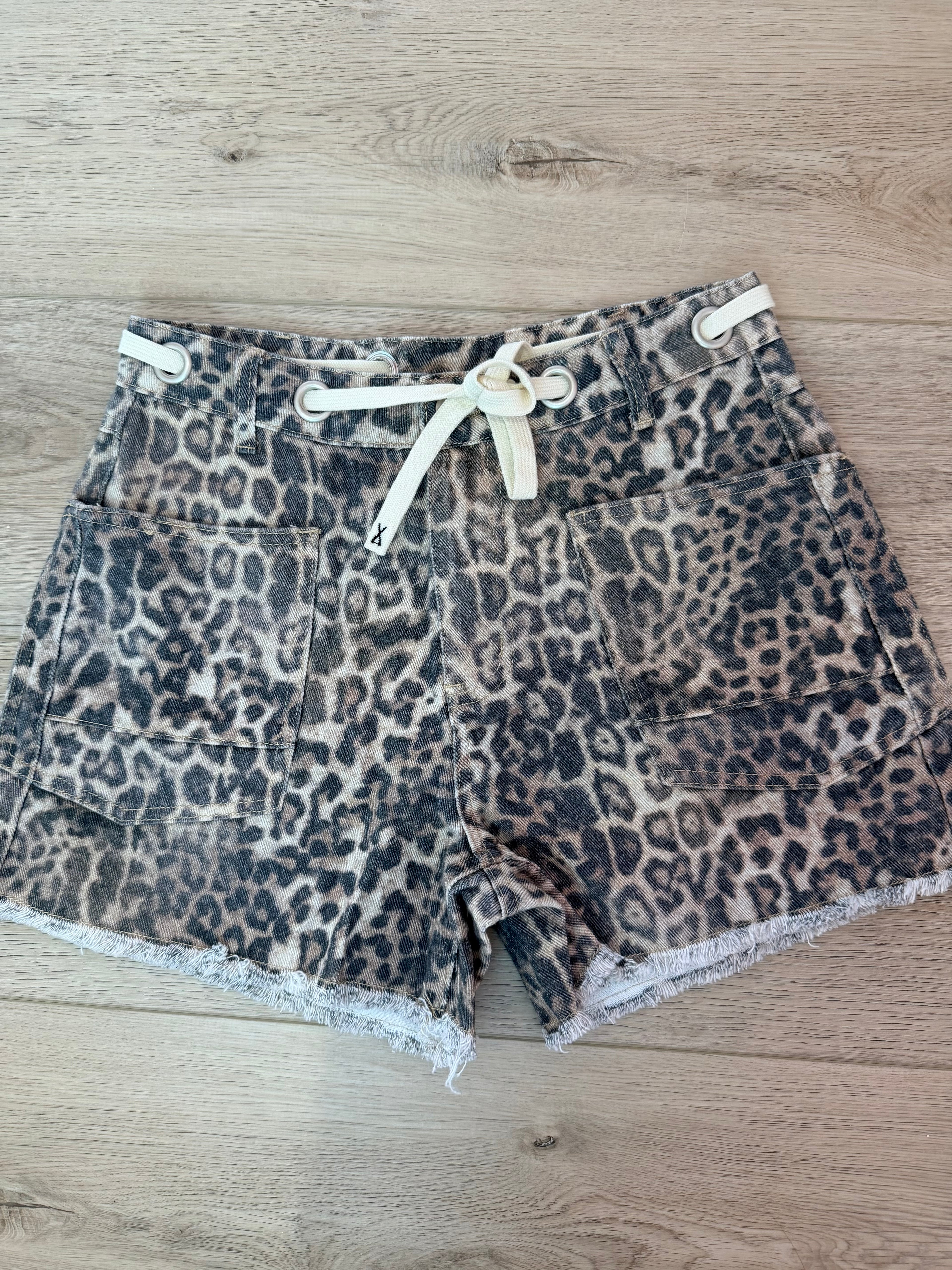 Spot On Leopard Shorts