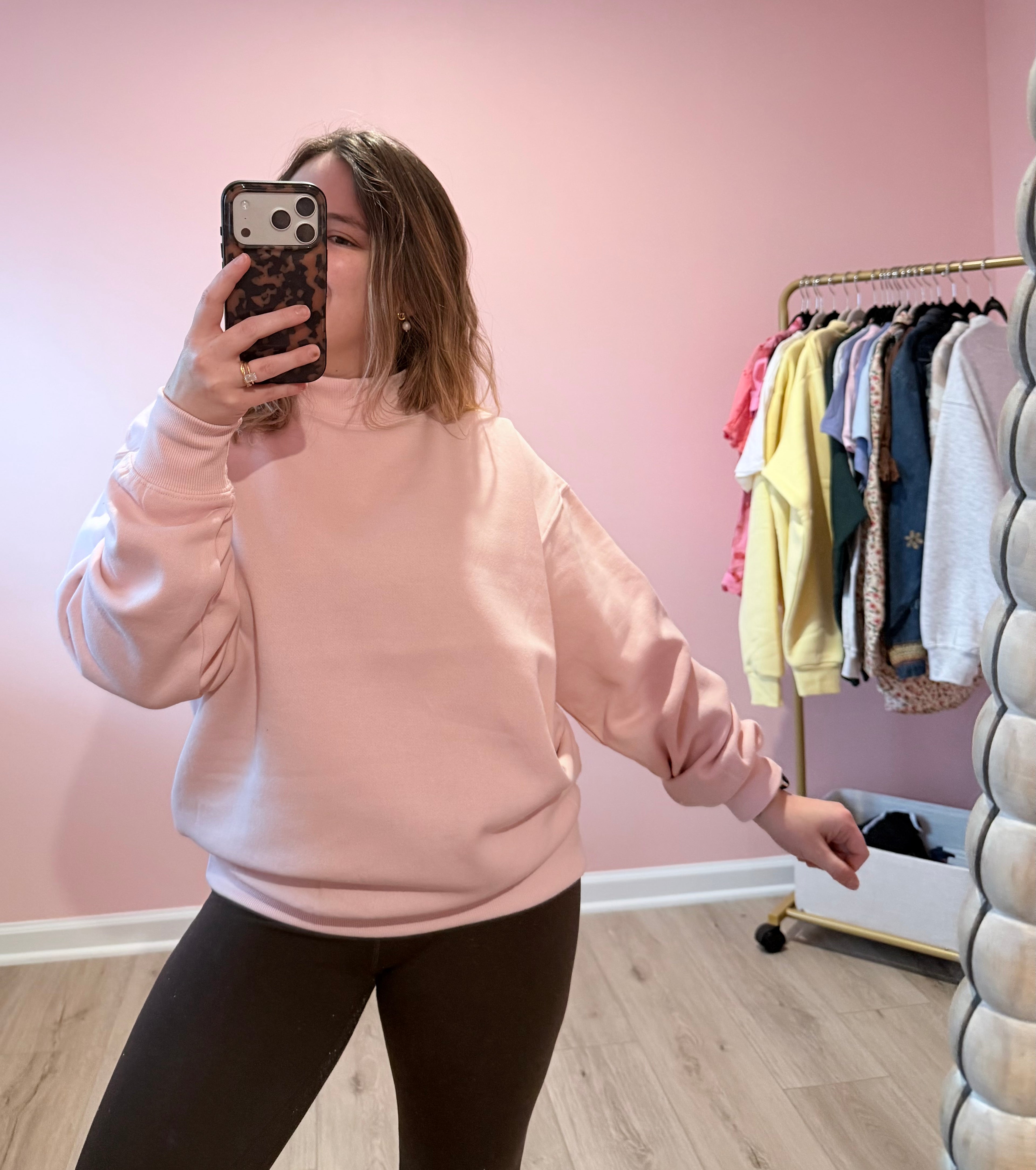 Oversized Lounged-In Sweatshirt
