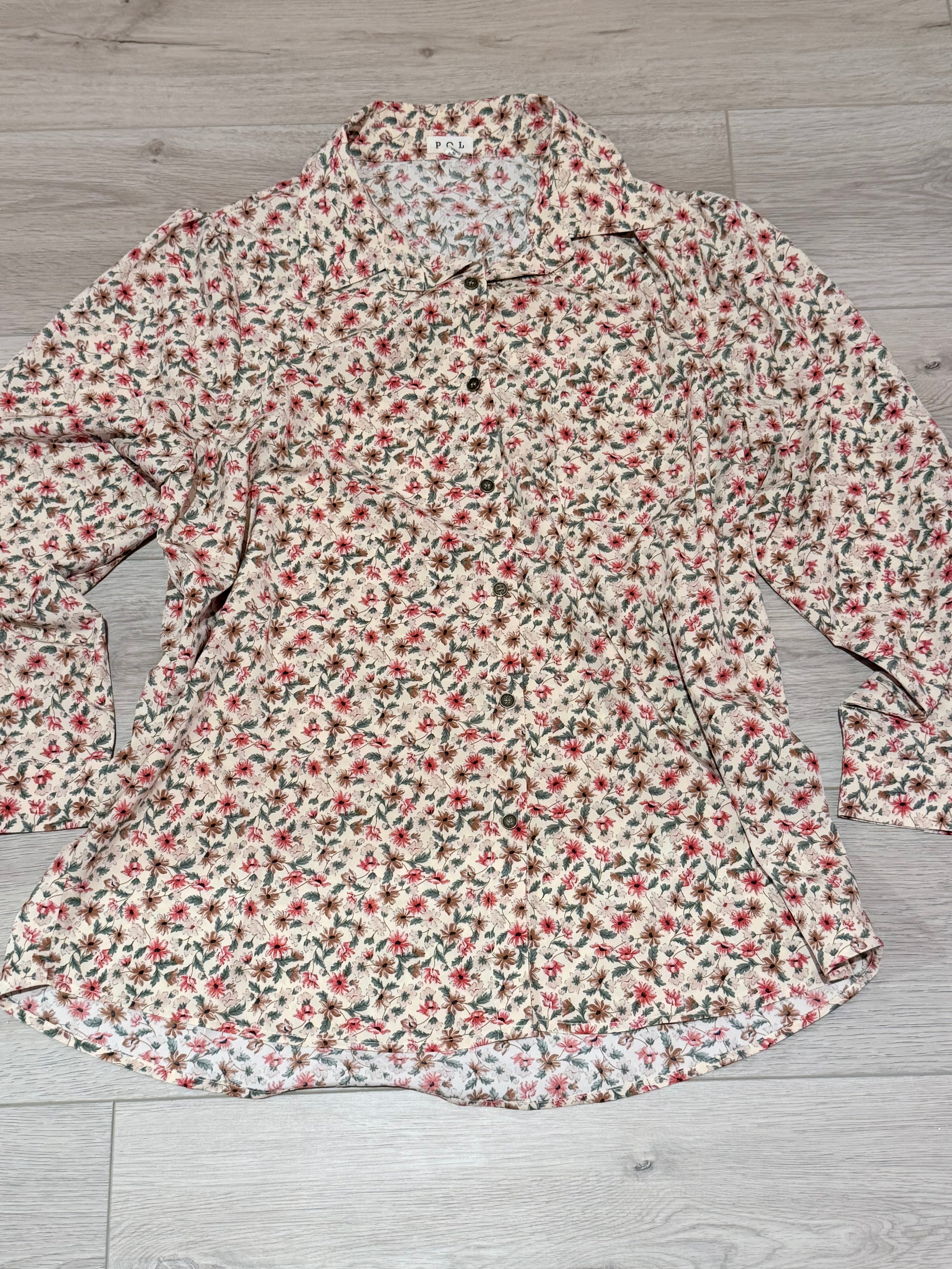 Floral Blouse Large