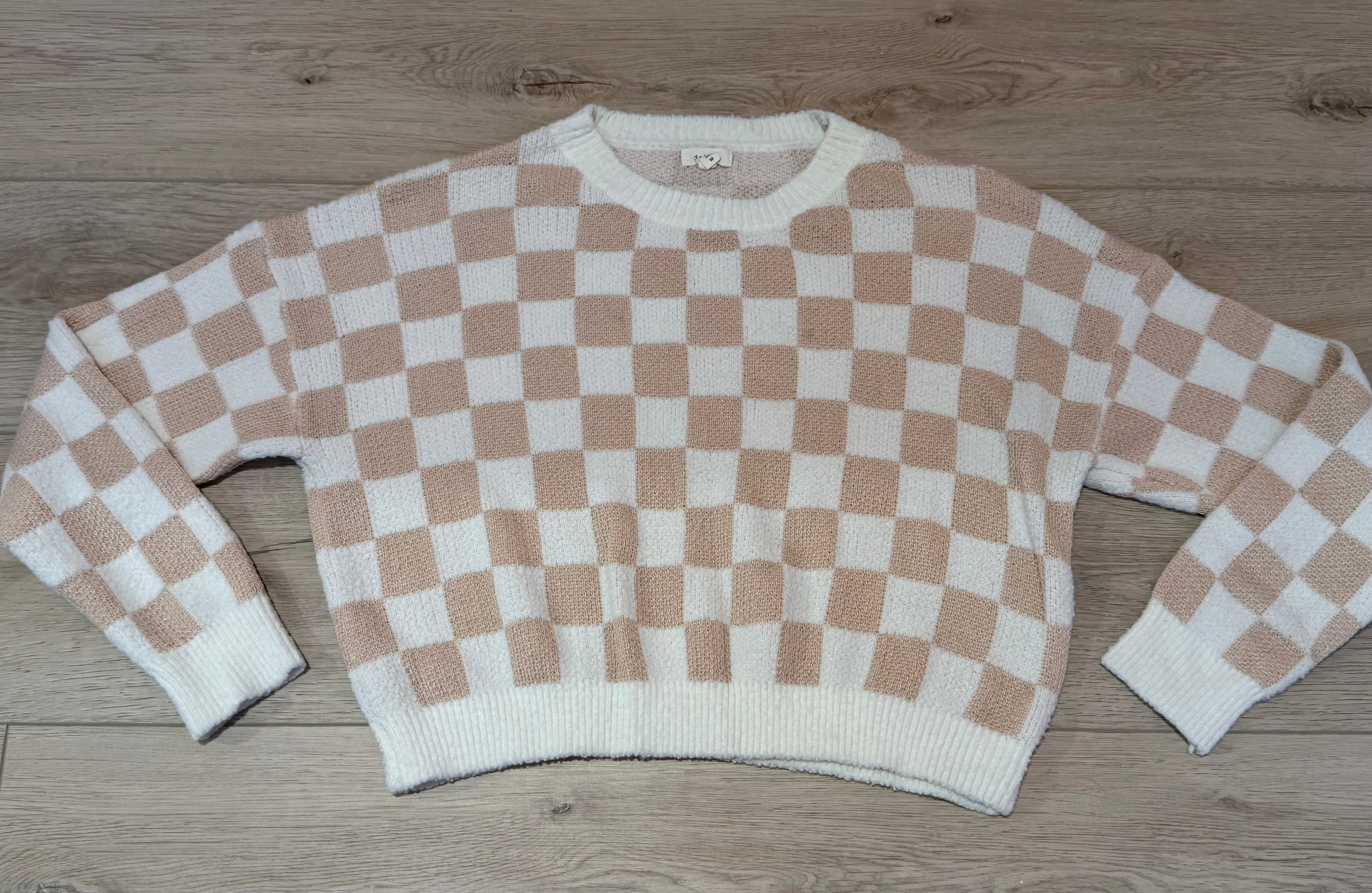 Medium Checkered Sweater