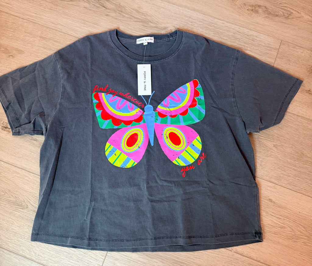 Find Joy Cropped Tee