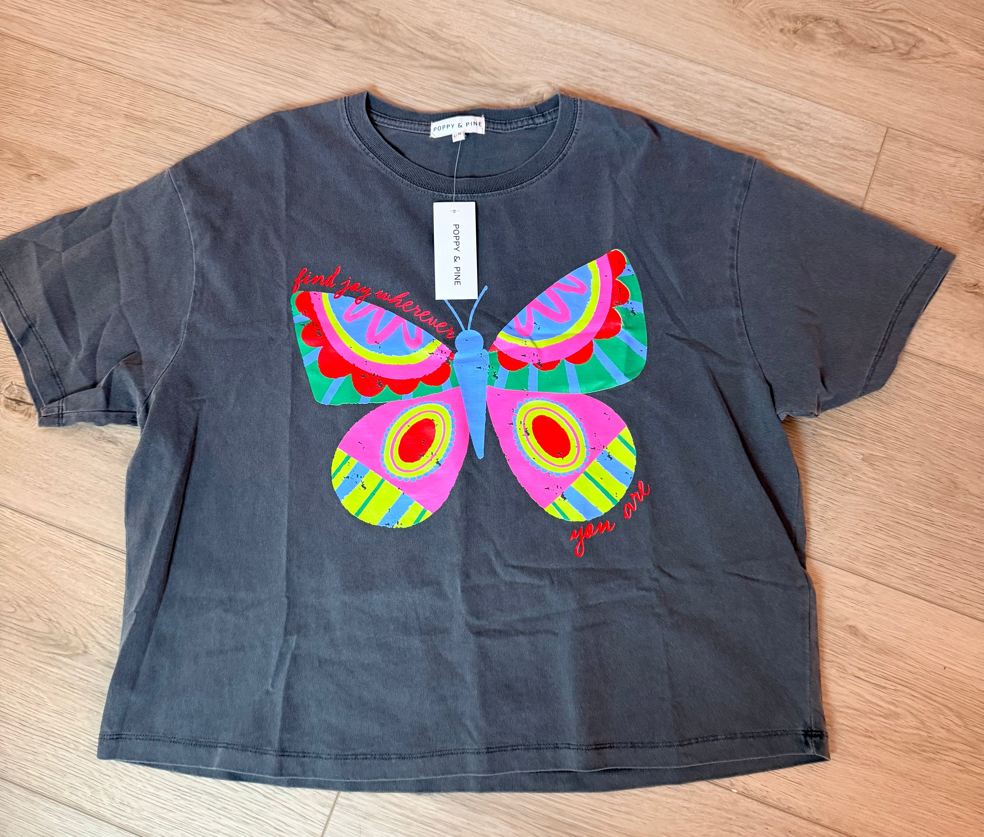 Find Joy Cropped Tee