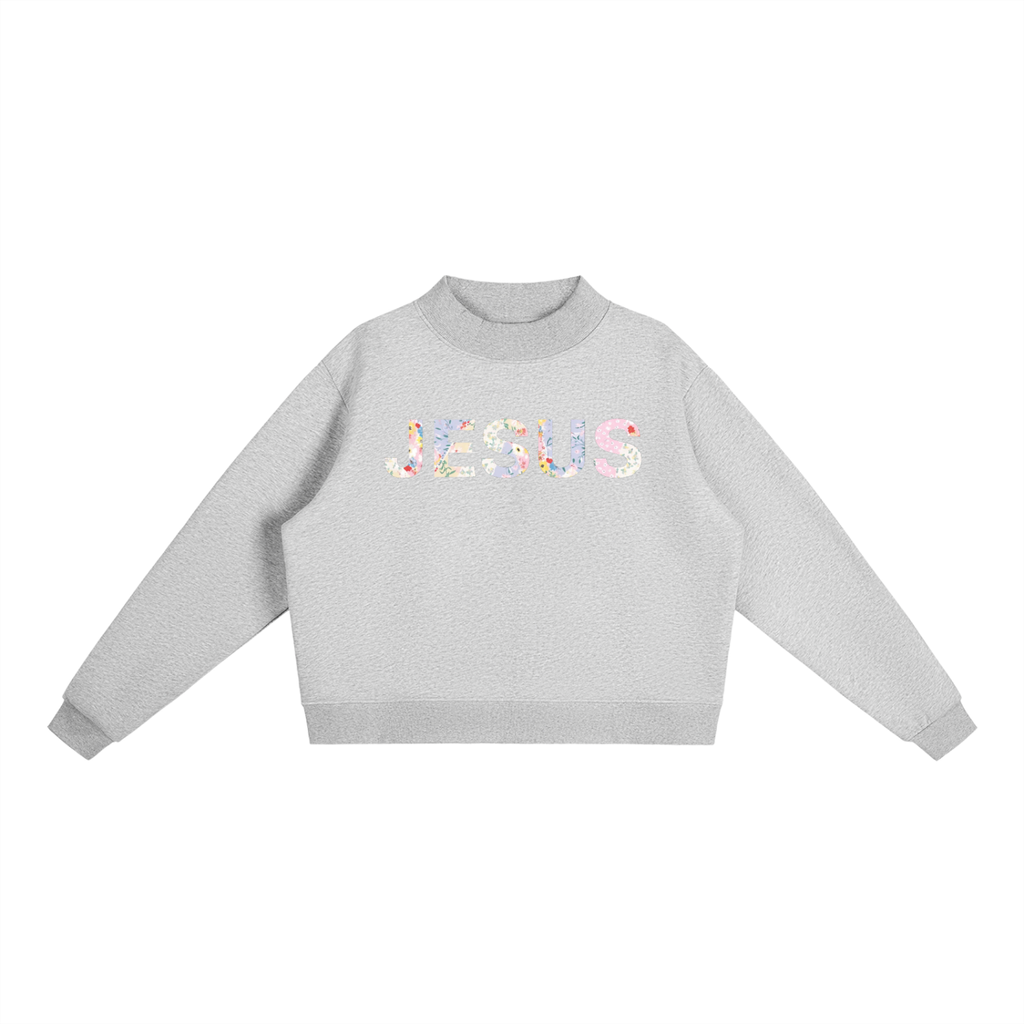 Quilt Jesus Mockneck