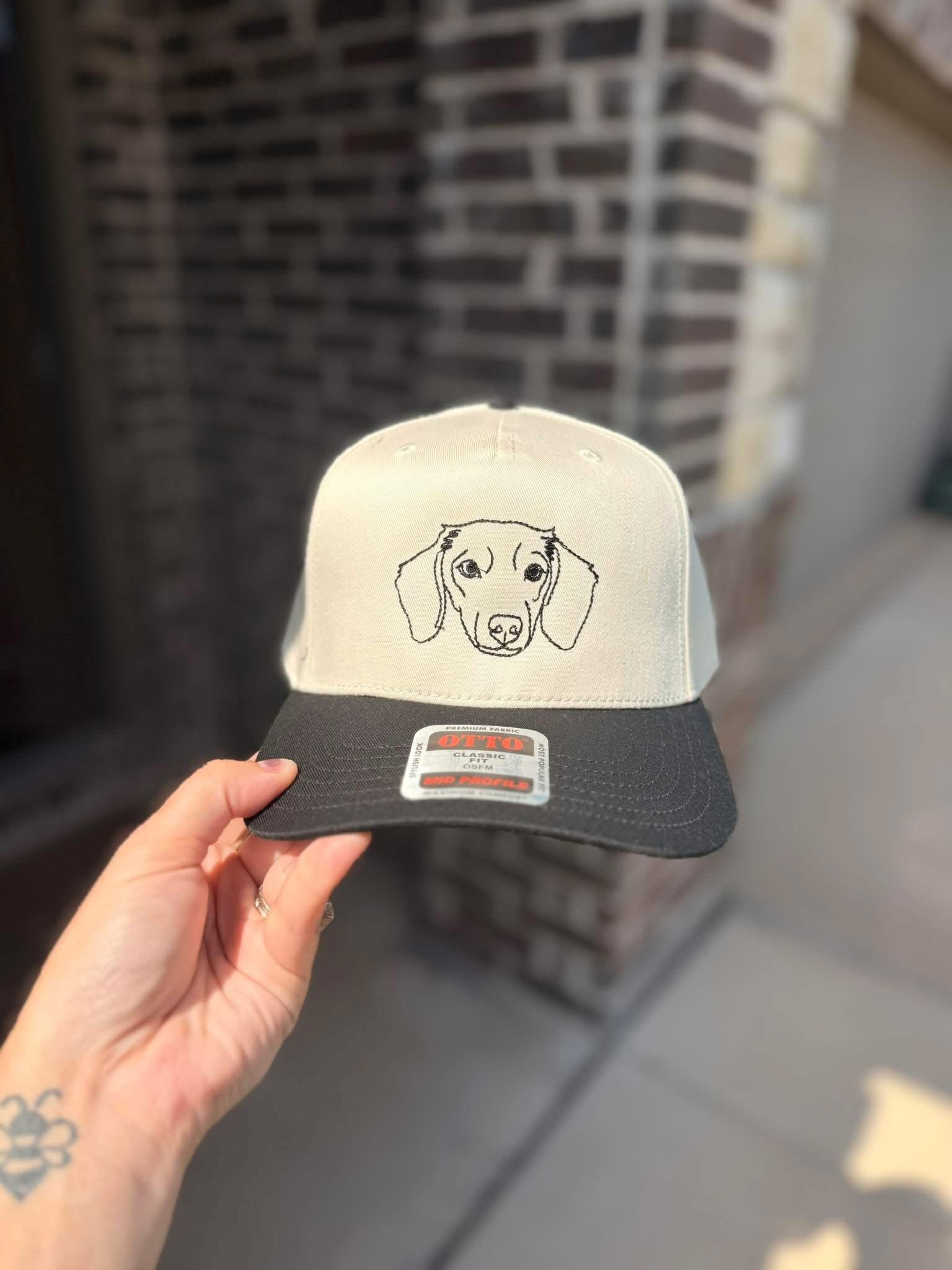 Embroidered Dog Breed Hat