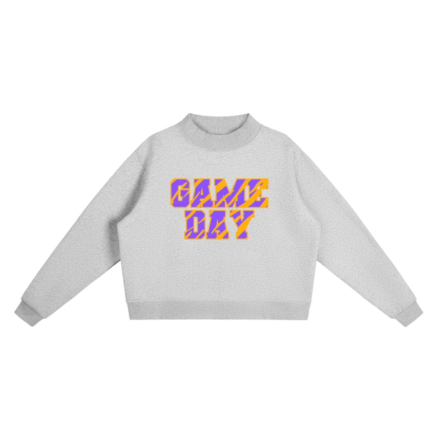 Tiger Stripe Game Day Mockneck