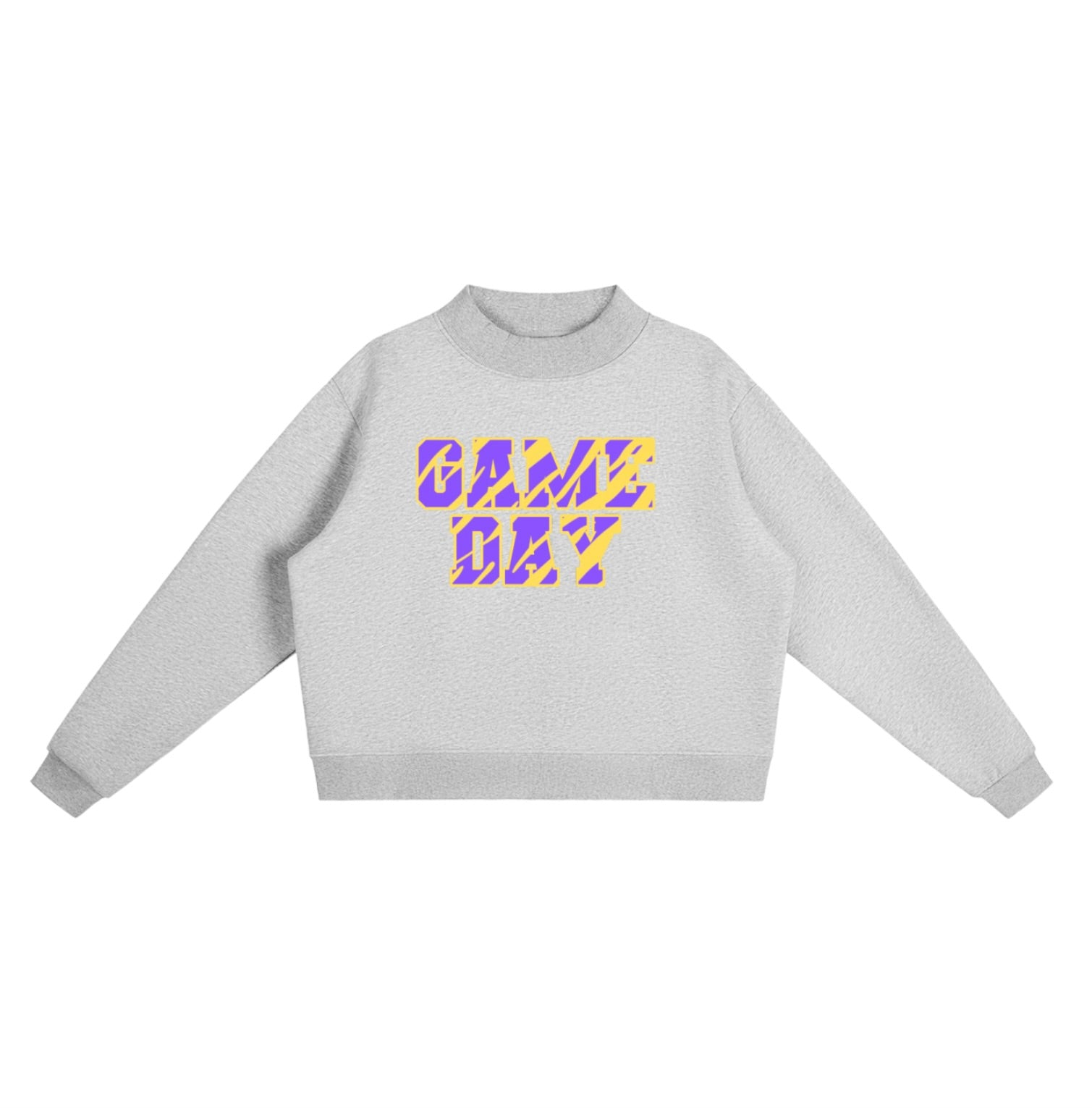 Tiger Stripe Game Day Mockneck
