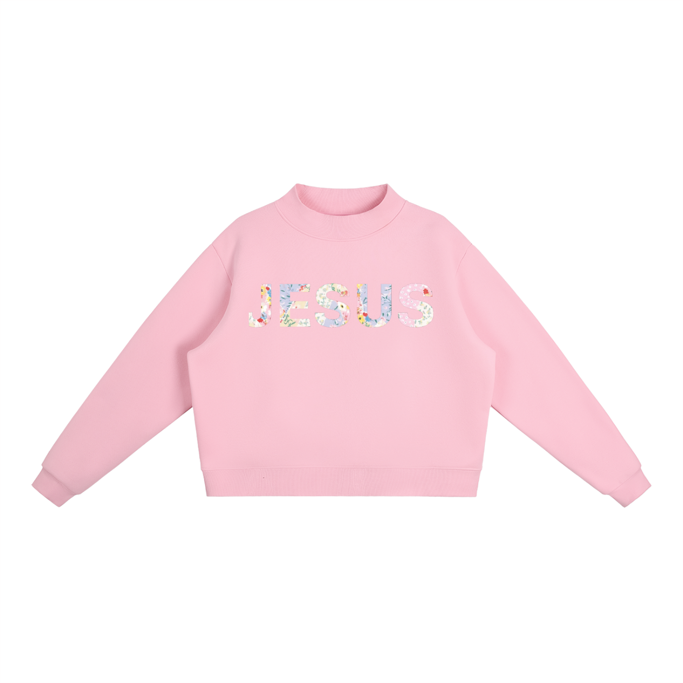 Quilt Jesus Mockneck